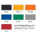 12" x 24" Sheet Medium Standard Colors Matte Magnet